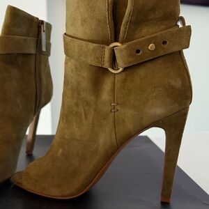 BCBG - Carolena, Open-Toe Booties